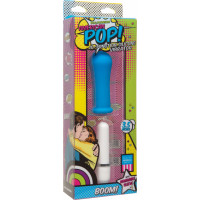 Doc Johnson Amerikāņu pops — uzplaukums! - 10 funkciju vibrators