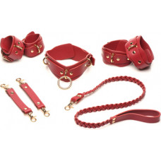 Xr Brands Lover's Restraints Set - Red