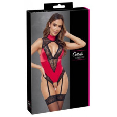 Cottelli Lingerie Korpuss sarkans/melns S
