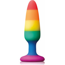 Ns Novelties Pleasure Plug Rainbow Small / Multicolor