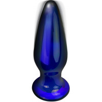 Toyjoy Shining Vibrating Glass Plug / Blue