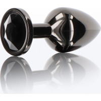 Taboom Butt Plug With Diamond Jewel M / Black