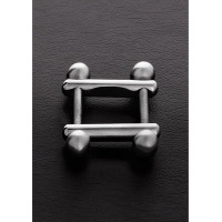 Steel By Shots Nipple Clamp with Two End Ball