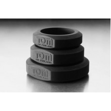 Xr Brands 3-Piece Silicone Cockring Set