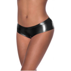Magic Silk Mazstāvu, sadalīts kājstarpes zēns, īss - L/XL - melns