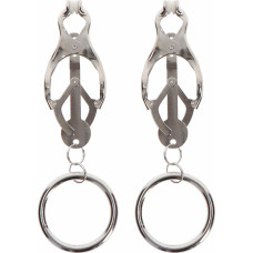 Taboom Butterfly Clamps With Ring / Silver