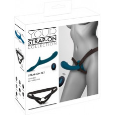 You2Toys Ваш вибратор Strap-On RC Blue