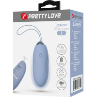 Pretty Love - JENNY Dream chaser 1, Blue, Wireless remote control 12 vibration functions