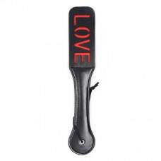 Toyz4Lovers Pejcz-Paletta Doppia Double Spank Paddle Love black