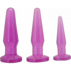 Toyz4Lovers Plug-TPE ANAL PLUG 3 SIZES/ SET