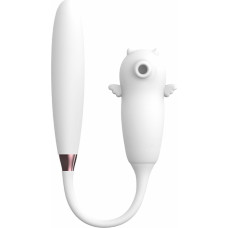 B - Series Lyla Stymulator-Viola Dual Purpose (white)