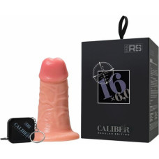 Caliber By Realstick Realistic dildo Caliber 16/6 , PVC, flesh,  length 16cm, diameter 6cm