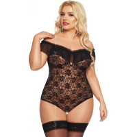 Softline Collection Kamila - black 3XL