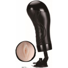 Power Escorts Bull power black  wallmounted vibrating masturbator