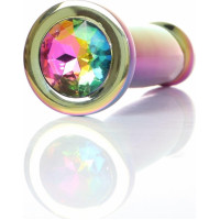 B - Series Heavyfun Plug-Jewellery Multicolour Penis PLUG- Clear M