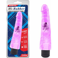 Hi-Rubber 8.8 Inch Dildo-Purple