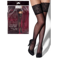 Kiss Me Bielizna-Pończochy Czarne L/XL 