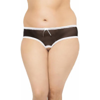 Softline Collection String 2471 Plus Size - black 2XL