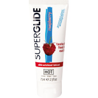 HOT Superglide ēdamais ūdens bāzes lubrikants - 3 fl oz / 75 ml