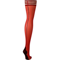 Kix\'Ies Monica - Thigh High - C - Red