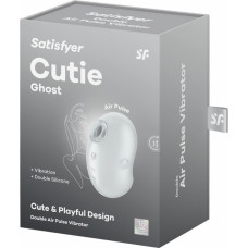 Satisfyer Cutie Ghost — gaisa pulsa vibrators — balts