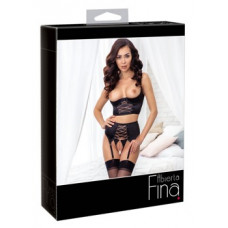 Abierta Fina Shelf Bra Set 75B/S