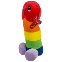 Plīša dzimumlocekļa varavīksne 30 cm