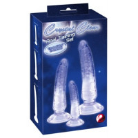 Crystal 3gab dabīgo dildo komplekts