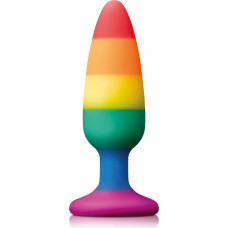 Ns Novelties Pleasure Plug Rainbow Medium / Multicolor