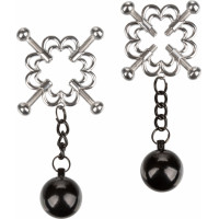 Calexotics 4-Point Weighted Nipple Press / Metal
