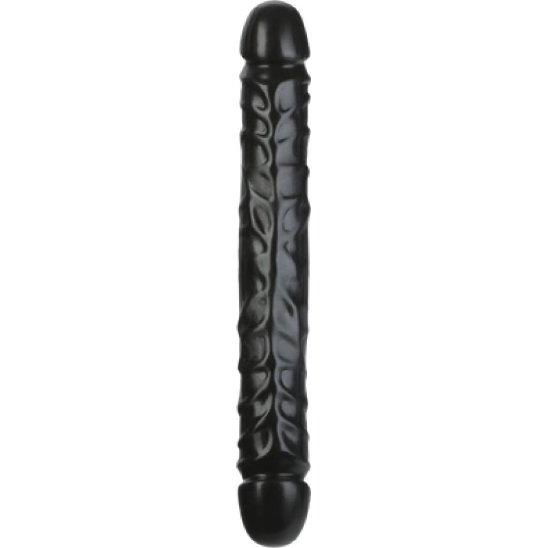 Doc Johnson Jr. Veined Double Header - Dildo with Double Ends - 12 / 30 cm