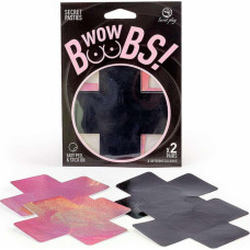 Secret Play Cross Nipple Pasties 2 Pair