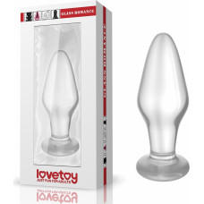 Lovetoy BUTTPLUG 4,3 collu GLASS ROMANCE