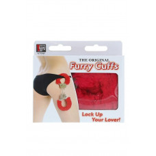 Dream Toys HANDCUFFS WITH PLUSH RED