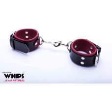 Whips Collections Kajdanki - WHIPS Kajdanki damskie z karabińczykami