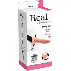 Real Rapture Proteza-VIBRATORE STRAP ON CAVO REAL RAPTURE 8 FLESH