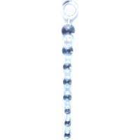 B - Series Easylove Plug/kulki-Jelly Anal 10 Beads Clear
