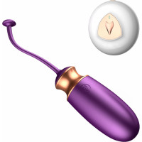 B - Series Fox Jajko/wibr-Vibrating Silicone Love EGG USB 10 Function / Heating / Voice Control