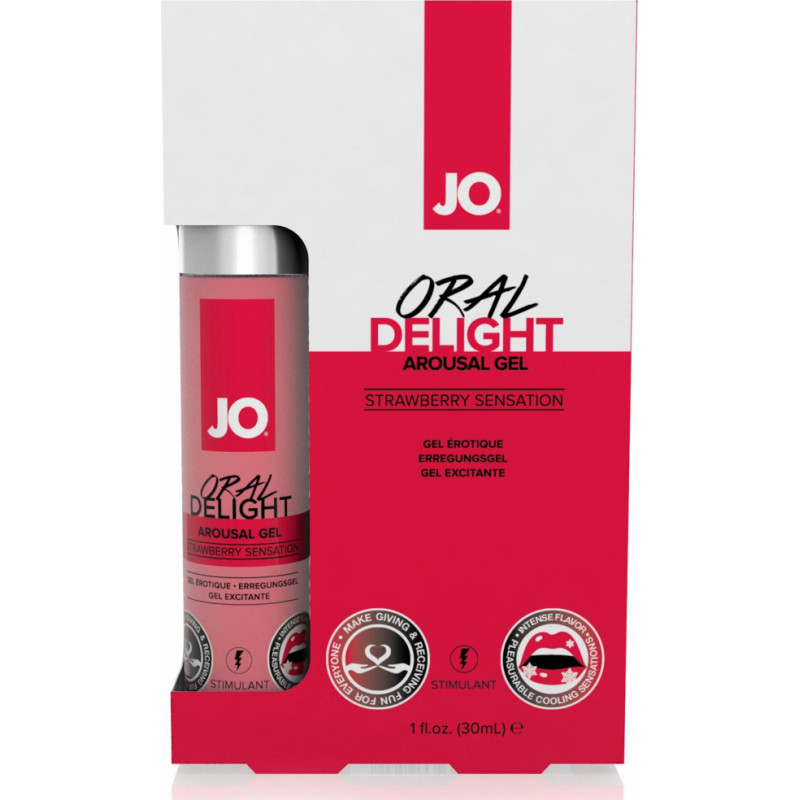 JO System JO - Oral Delight Arousal Gel Strawberry Sensation 30 ml