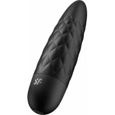 Satisfyer Ultra Power Bullet 5 — vibrējoša lode — melna