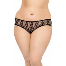 Softline Collection String 2472 Plus Size - black 3XL