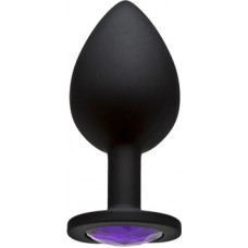 Doc Johnson Booty Bling - Spade Butt Plug - Large