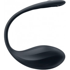 Satisfyer Ribbed Petal Connect App - носимый вибратор для пар - черный