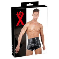 Late X Latex Diaper Briefs black M