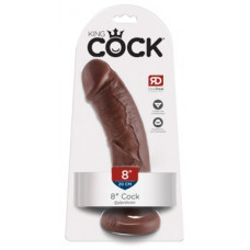 King Cock 8-дюймовый коричневый петух