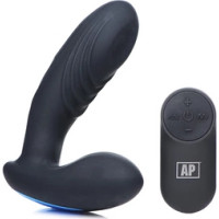 Xr Brands P-Thump - Tapping Prostate Vibrator with Remote Control and 7 Speeds