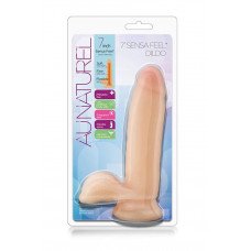 Blush AU NATUREL 7INCH SENSA FEEL DILDO BEIG