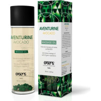 Exsens AVENTURINE AVOCADO Organic Massage Oil with stones 100 ml