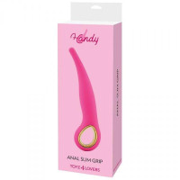Toyz4Lovers Wibrator-VIBRATORE ANALE HANDY ANAL SLIM GRIP PINK