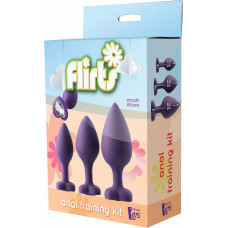 Dream Toys FLIRTS ANAL TRAINING KIT GEM STONE PURPLE